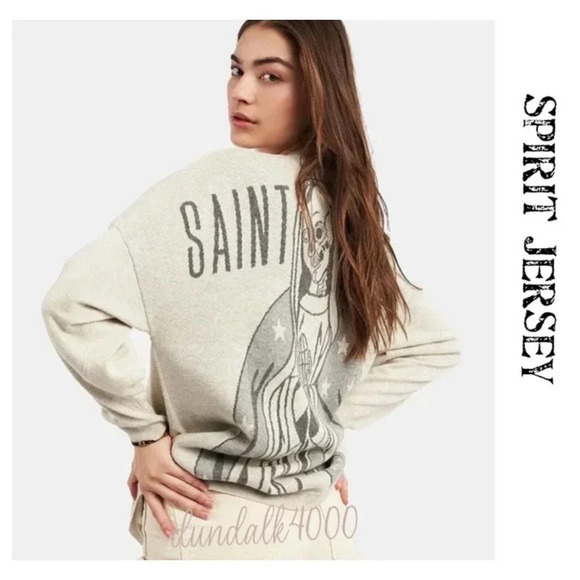 Spirit Jersey NWT’s Saints and Sinners sweatshirt. Unisex size medium - Picture 4 of 9